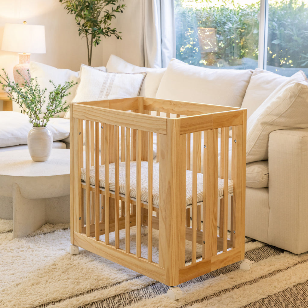 M23401N,Babyletto,Yuzu 8-in-1 Convertible Crib w/All-Stages Conversion Kits in Natural