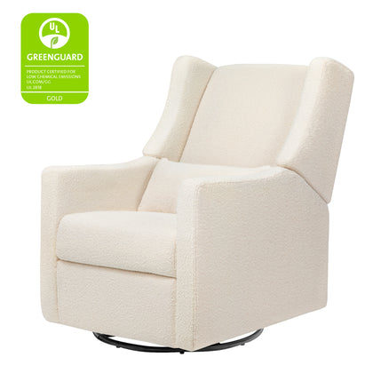 M11277PWB,Babyletto,Kiwi Recliner and Swivel Glider in Performance Ivory Boucle