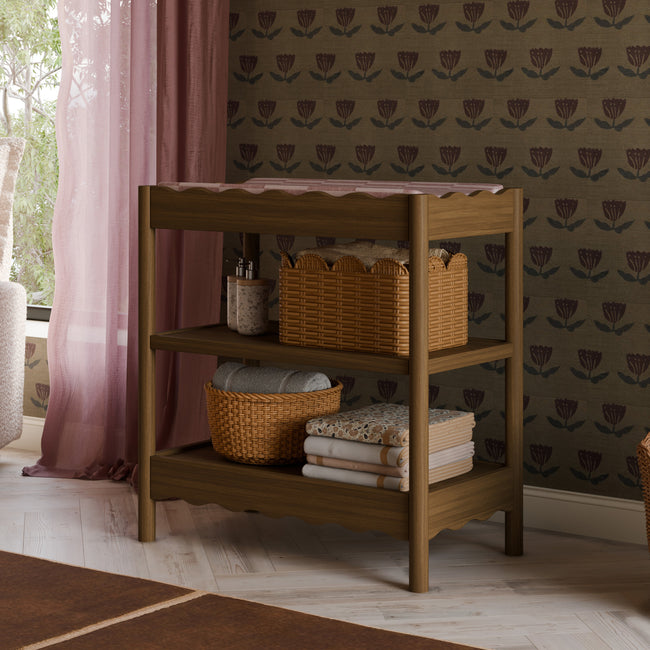 M27902NL,Swell Changing Table in Natural Walnut