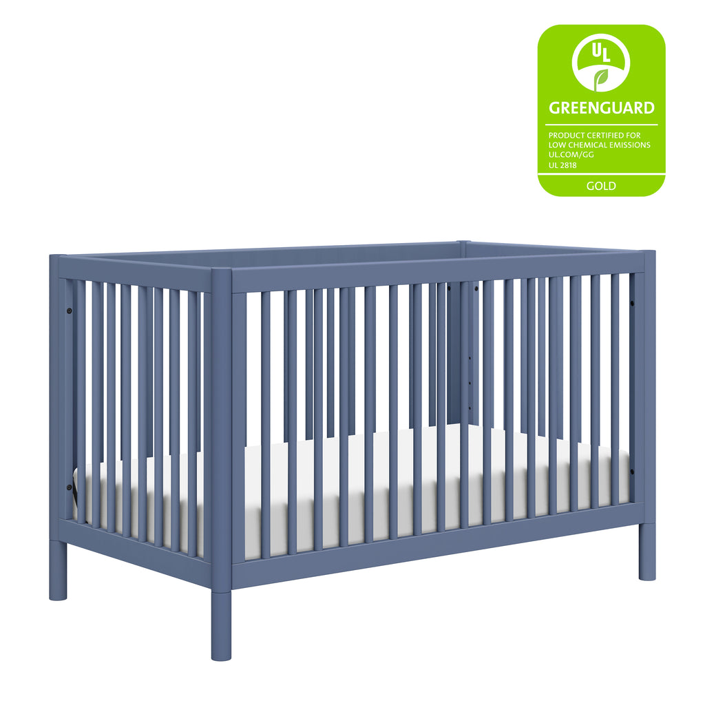 M12901CVB,Gelato 4-in-1 Convertible Crib w/Toddler Bed Conversion Kit in Cove Blue