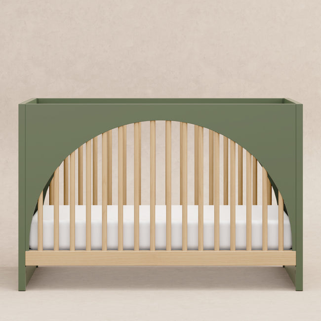 M30201OLSH,Babyletto,Moab 3-in-1 Convertible Crib in Olive/Ash