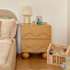 M31160HY,Babyletto Kids,Lido Wave Nightstand in Honey