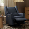 M11288PVET,Babyletto,Kiwi Glider Recliner w/ Electronic Control and USB in Performance Navy Eco-Twill