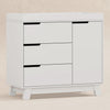 M4223W,Babyletto,Hudson 3-Drawer Changer Dresser w/Removable Changing Tray in White