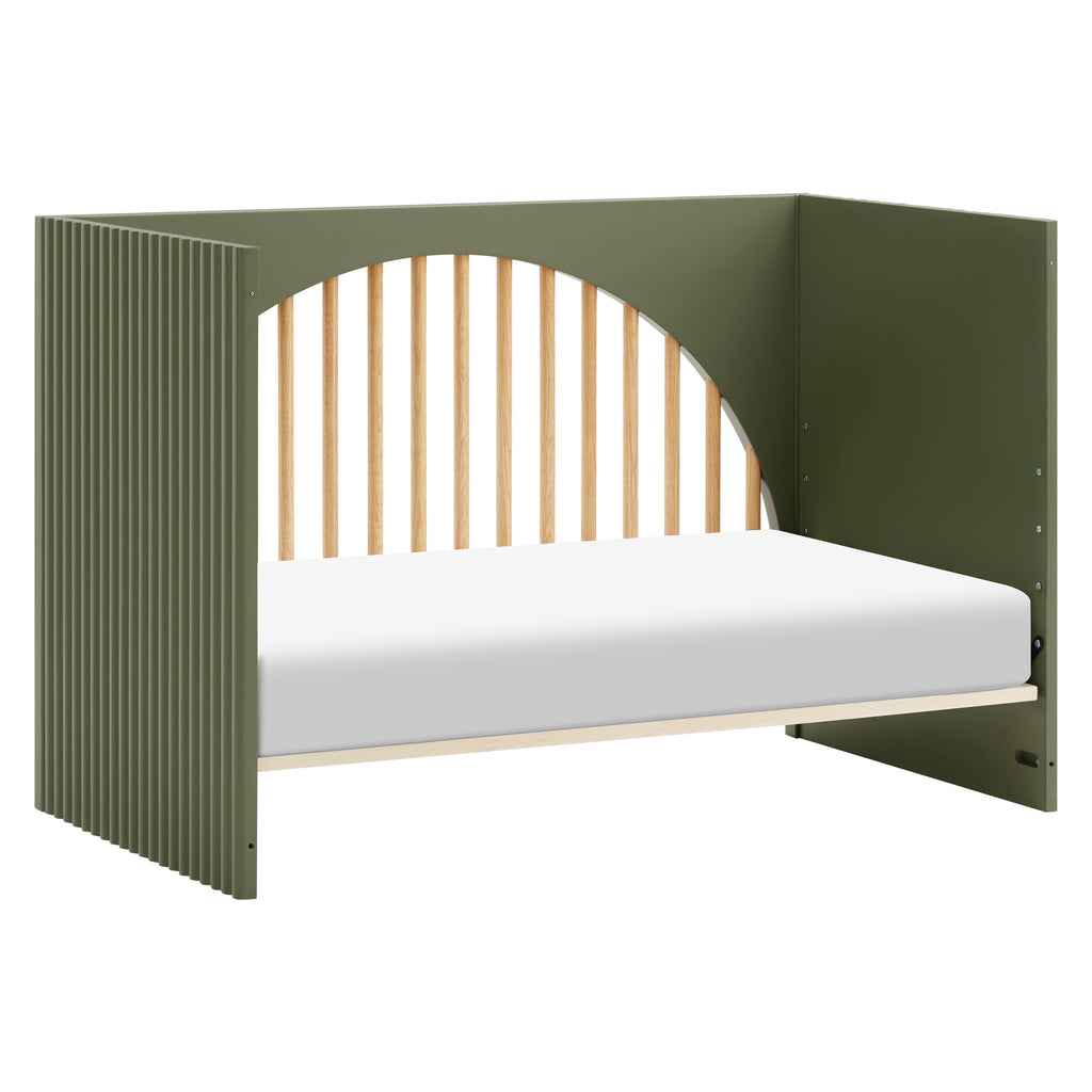 M30201OLSH,Babyletto,Moab 3-in-1 Convertible Crib in Olive/Ash