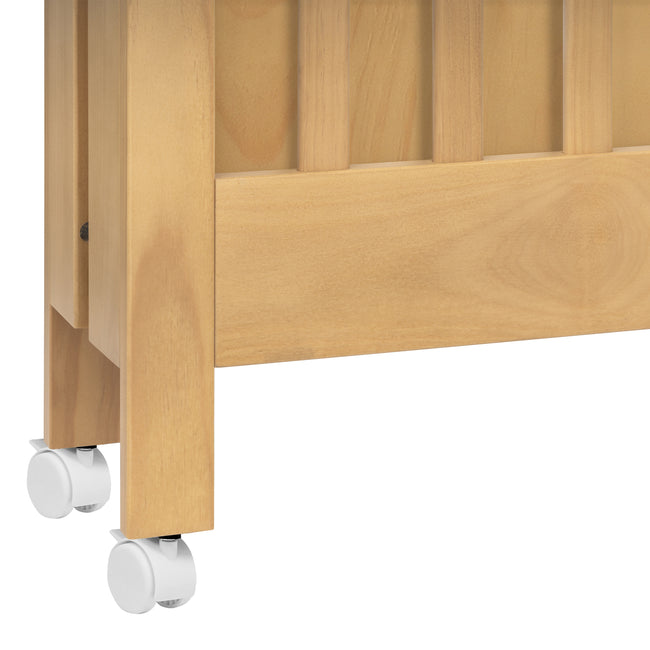 M6698HY,Babyletto,Origami Mini Crib in Honey