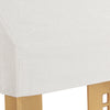 M32830FCS,Babyletto Kids,Uchi Montessori-Inspired House Twin Bed Canopy in Fog Chatham Stripe Performance Eco-Weave