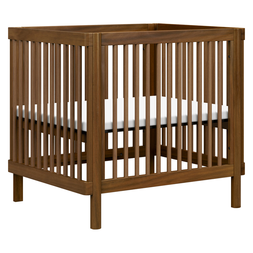 M29880NL,Babyletto,Pogo 8-in-1 Convertible Crib w/All-Stages Conversion Kits in Natural Walnut