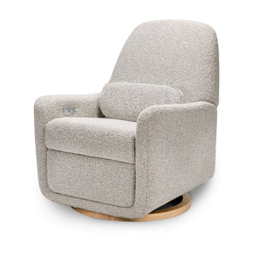 M23688BWB,Ubabub,Arc Glider Recliner w/ Electronic Control and USB in Black White Boucle w/ Light Wood Base

    srcset=
