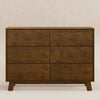 M32526NL,Babyletto,Hudson Modern 6-Drawer Assembled Double Dresser in Natural Walnut