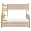 M25973TPE,The MDB Family,Twin Storage Trundle Bed in Taupe