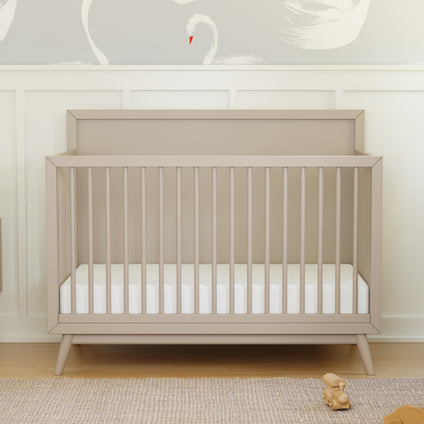 Palma 4-in-1 Convertible Crib with Toddler Bed Conversion Kit