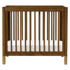 M12998NLGLD,Babyletto,Gelato 4-in-1 Convertible Mini Crib and Twin bed in Natural Walnut Finish with Gold Feet