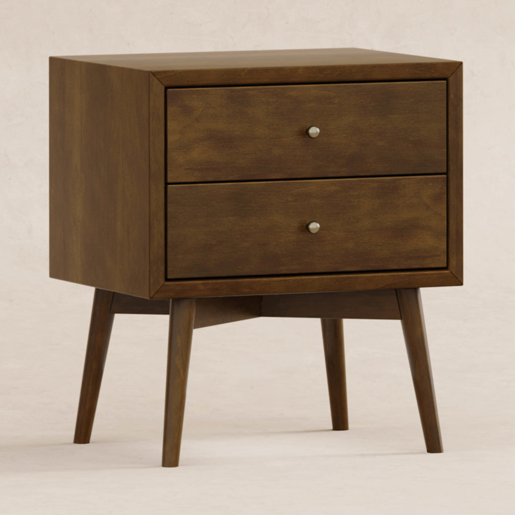 M15960NL,Babyletto,Palma Nightstand with USB Port  Assembled in Natural Walnut