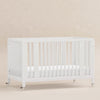 M30880W,Babyletto,Rolli 9-in-1 Convertible All-Stages® Crib w/ Bassinet & Toddler Bed Kits in White