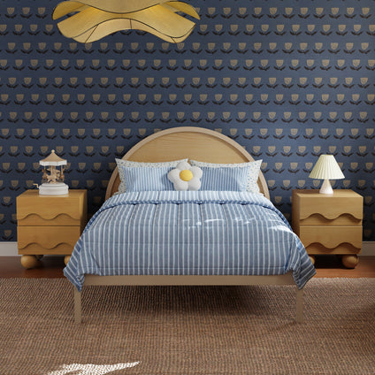 M30296TPESH,Babyletto Kids,Moab Full Bed in Taupe/Ash