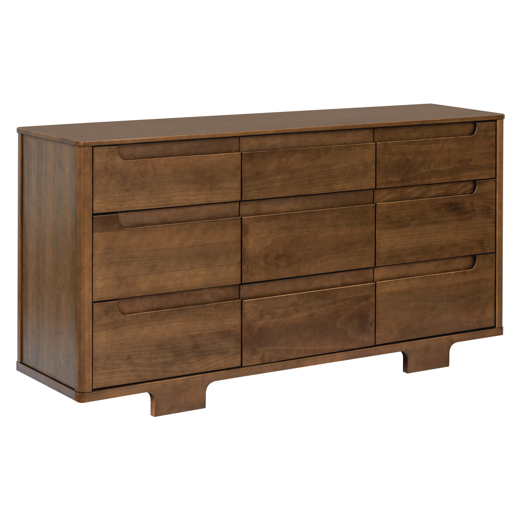 M23428NL,Babyletto,Yuzu 9-Drawer Dresser  Assembled in Natural Walnut