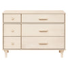 M9016NX,Babyletto,Lolly 6-Drawer Double Dresser  Assembled in Washed Natural
