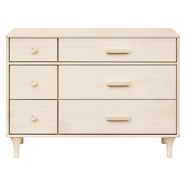 M9016NX,Babyletto,Lolly 6-Drawer Double Dresser  Assembled in Washed Natural
