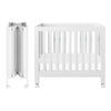 M6698W,Babyletto,Origami Mini Crib in White Finish