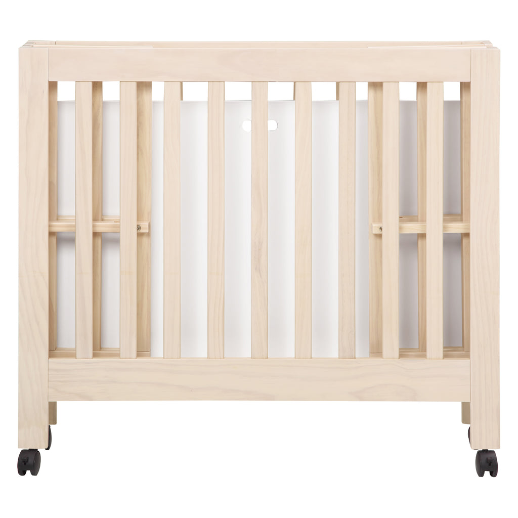 M6698NX,Origami Mini Crib in Washed Natural