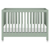 M6601LS,Babyletto,Maki Full Size Folding Crib w/ Toddler Bed Conversion Kit in Light Sage
