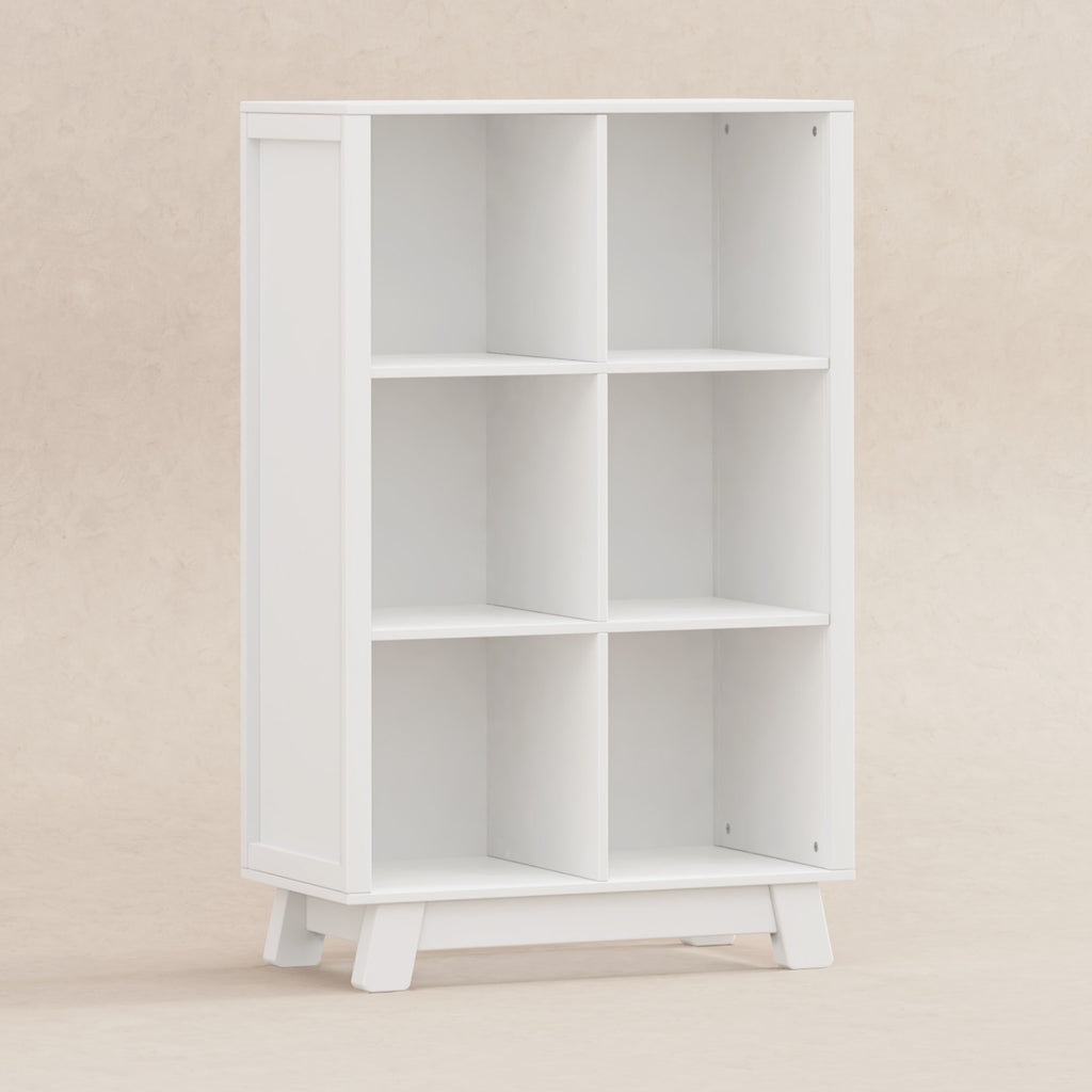 M4211W,Babyletto,Hudson Cubby Bookcase in White