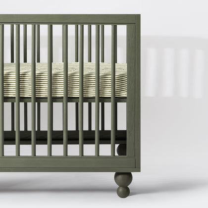 All-Stages® Midi Crib Sheet in GOTS Certified Organic Brushed Cotton by Nate Berkus