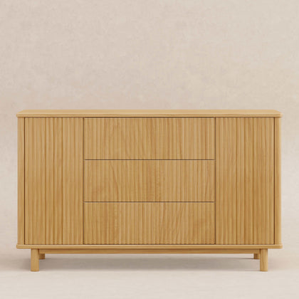 M29816HY,Babyletto,Pogo Tambour Assembled Dresser in Honey