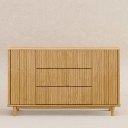 M29816HY,Babyletto,Pogo Tambour Assembled Dresser in Honey
