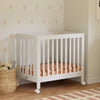 M6698W,Babyletto,Origami Mini Crib in White Finish