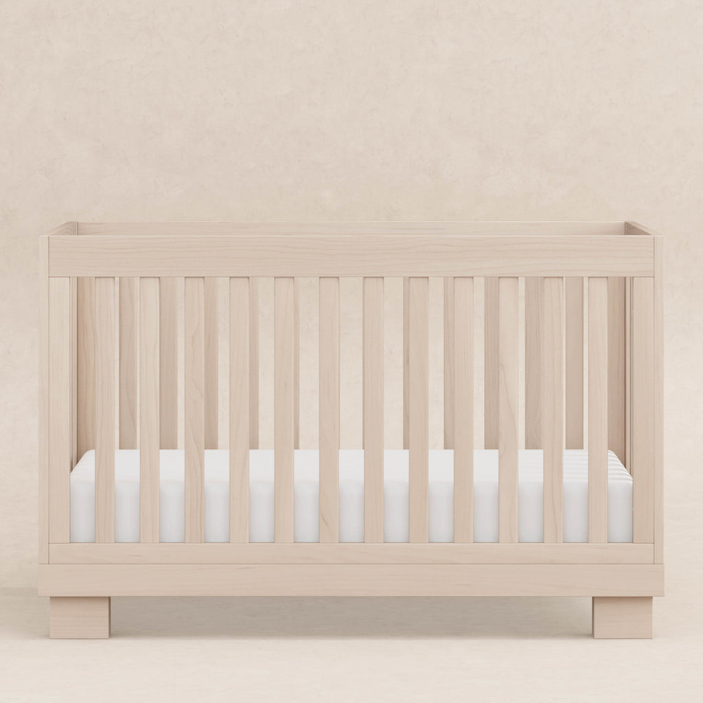 M6701NX,Babyletto,Modo 3-in-1 Convertible Crib w/Toddler Bed Conversion Kit in Washed Natural