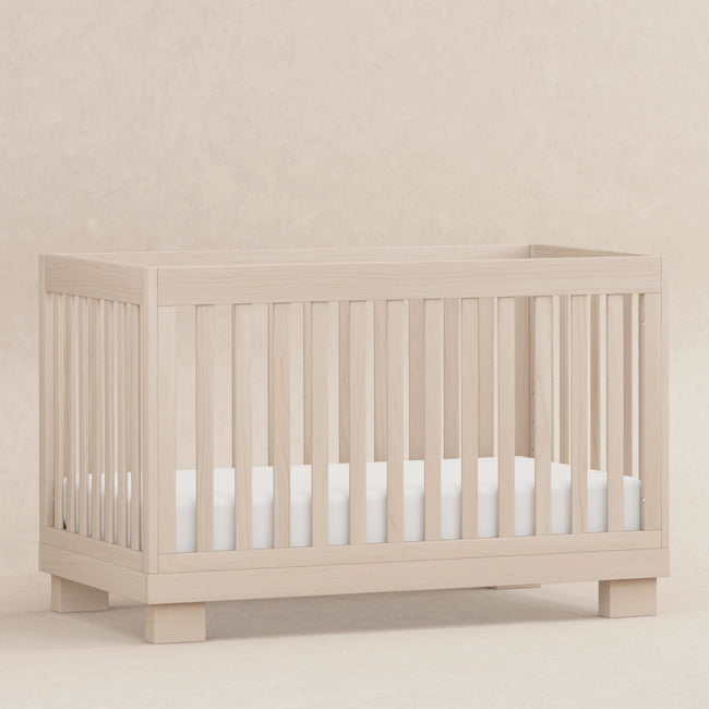 M6701NX,Babyletto,Modo 3-in-1 Convertible Crib w/Toddler Bed Conversion Kit in Washed Natural