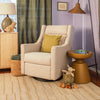 M11283PBEW,Babyletto,Kiwi Deluxe Power Glider Recliner w/Heat&Massage in Performance Beach Eco-Weave