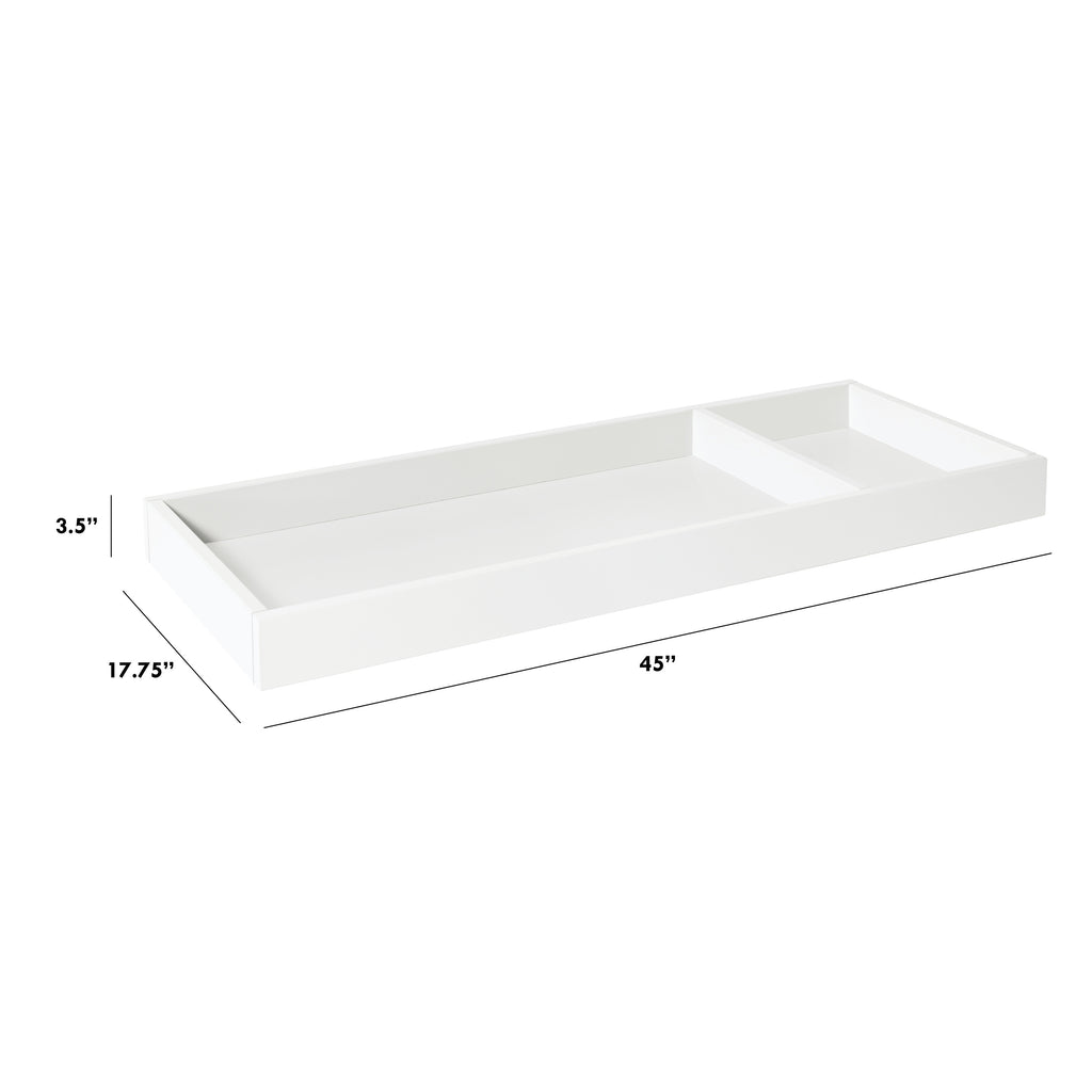 M0619RW,The MDB Family,Universal Wide Removable Changing Tray in Warm White