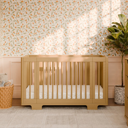 M23401HY,Babyletto,Yuzu 8-in-1 Convertible Crib w/All-Stages Conversion Kits in Honey