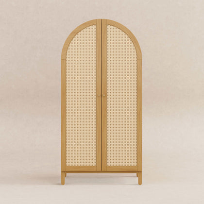 M25929HY,Babyletto Kids,Bondi Cane Armoire  Assembled in Honey