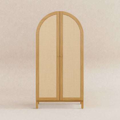 M25929HY,Babyletto Kids,Bondi Cane Armoire  Assembled in Honey