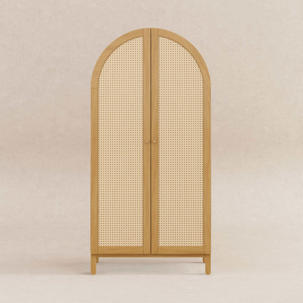 M25929HY,Babyletto Kids,Bondi Cane Armoire  Assembled in Honey