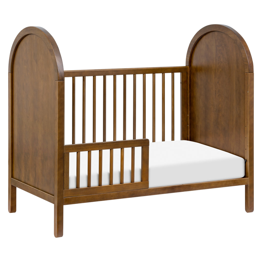 M25601NL,Babyletto,Bondi 3-in-1 Convertible Crib w/ Toddler Bed Kit in Natural Walnut