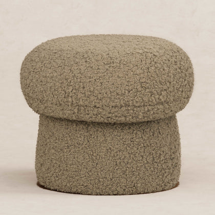 M31585LT,Babyletto Kids,Mini Mushroom Pouf in Latte Teddy Loop