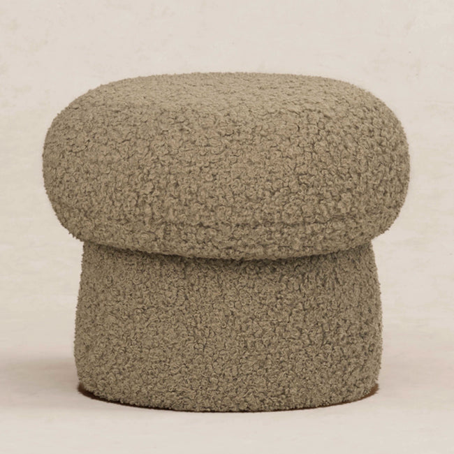 M31585LT,Babyletto Kids,Mini Mushroom Pouf in Latte Teddy Loop