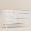 M15916RW,Babyletto,Palma 7-Drawer Double Dresser  Assembled in Warm White