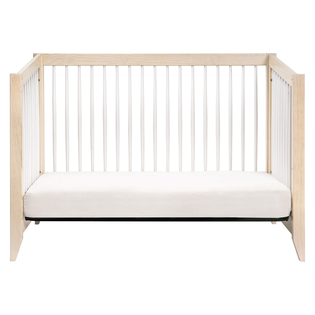 M10301NXW,Babyletto,Sprout 4-in-1 Convertible Crib w/Toddler Bed Conversion Kit in W Natural/White