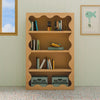 M31111HY,Babyletto Kids,Lido Wave Bookcase in Honey