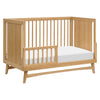 M15401HY,Babyletto,Peggy Mid-Century 3-in-1 Convertible Crib w/Toddler Bed Conversion Kit in Honey