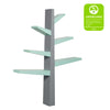 M4626GMT,Babyletto,Spruce Tree Bookcase in Grey and Cool Mint