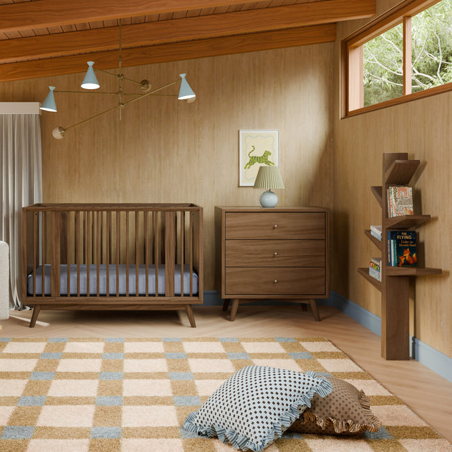 M4626NL,Babyletto Kids,Spruce Tree Bookcase in Natural Walnut