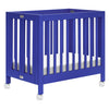 M6698CBT,Babyletto,Origami Mini Crib in Cobalt