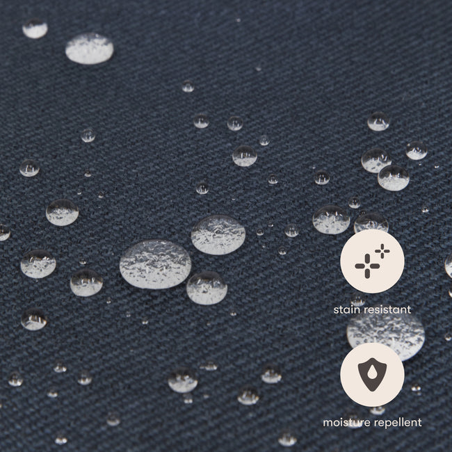 M31296PVET,Babyletto Kids,Nara Full Bed in Performance Navy Eco-Twill